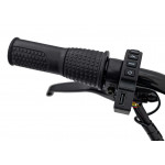 Elektrická motorka Chopper Warrior - sivá